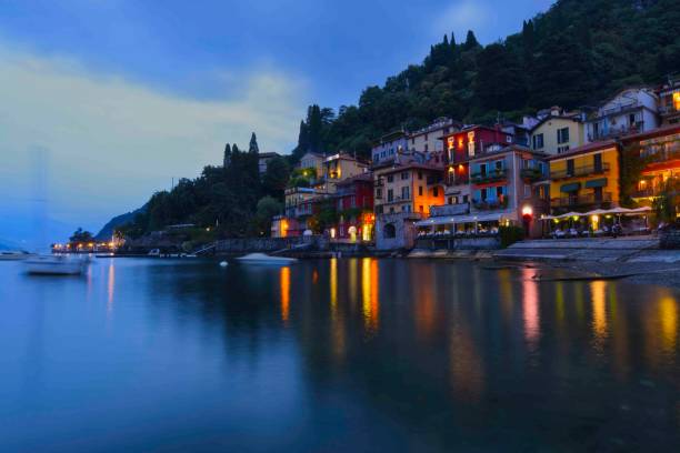 istock Varenna at sunset 1053245792
