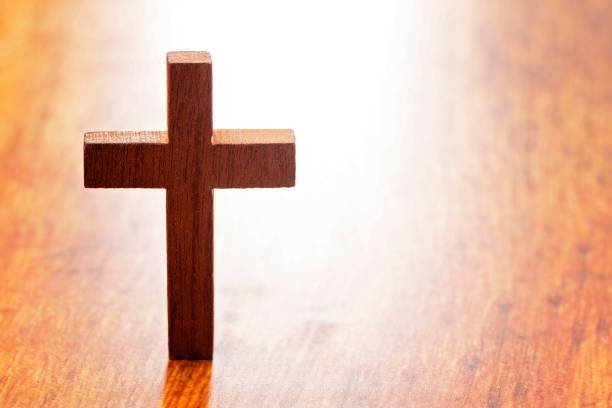 istock The Cross of Christ Illuminated from the Back 1053252820
