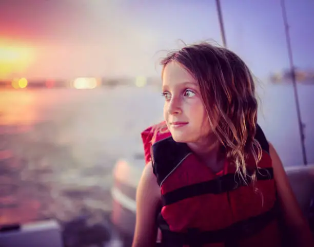 Photo of Boating at dusk