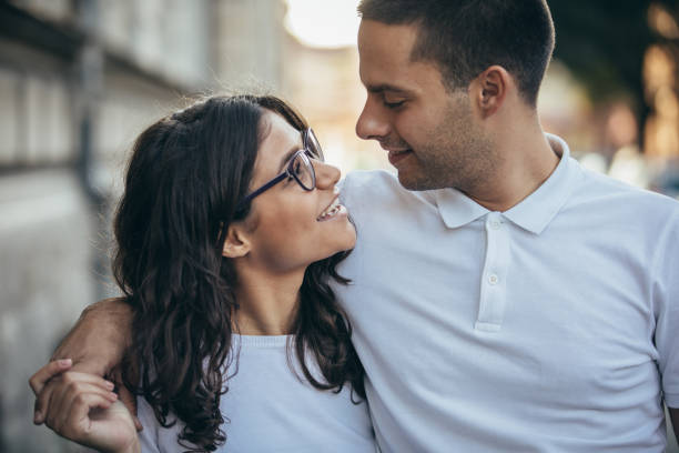 istock Cute couple in love 1053267822