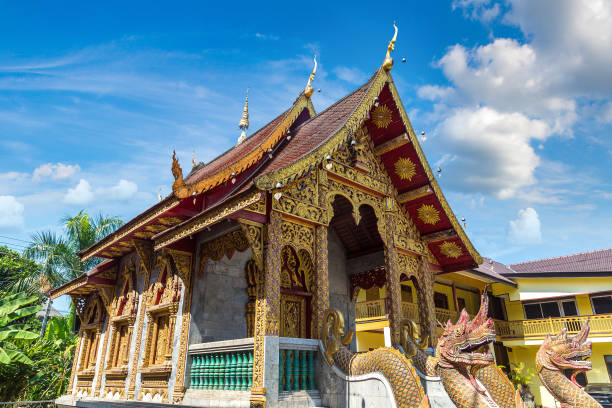 istock Buddhists temple in Chiang Mai 1053291248