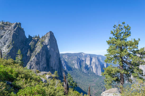 Sentinel rock from the 4 mile trail