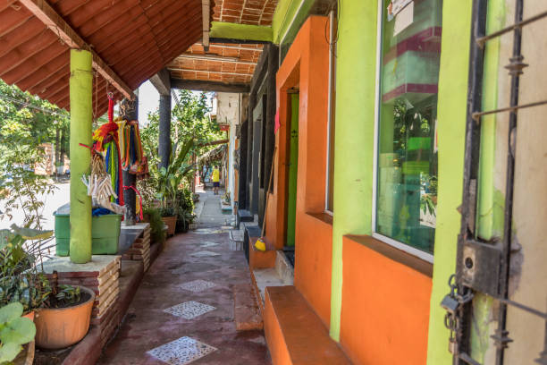 istock colorful buildings in Mexico 1053298428