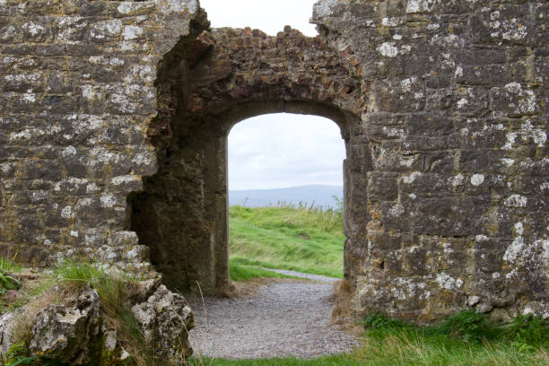 istock Medieval castle ruins in Ireland 1053307388