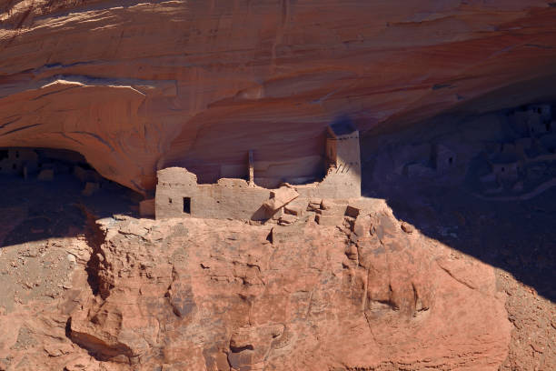 Mummy Cave Canyon de Chelly stock photo