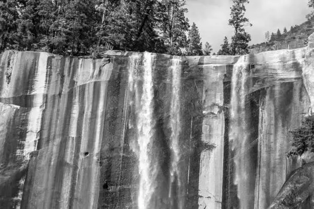 Photo of Vernal falls at Yosemite National Park in California