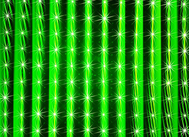 drammatico sfondo di texture della parete al neon verde - 24454 foto e immagini stock