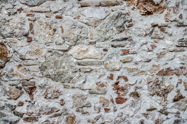 istock Gray grunge background, stone texture, old masonry,, antiquity, architecture, antique, wall, brown 1053337224