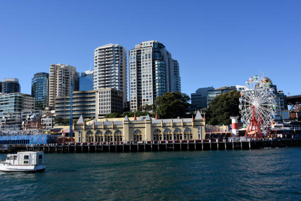 istock Sydney harbor Luna park front as seen from a ferry 1053341176