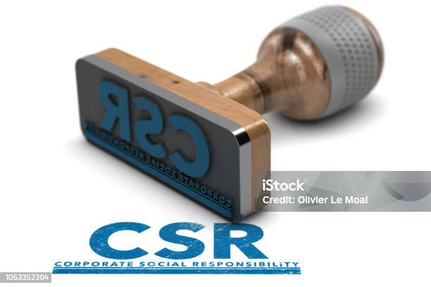 Corporate Social Responsibility Csr Stock Photo - Download Image Now - Responsible Business, Acronym, Backgrounds