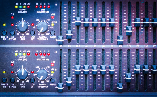 istock Sound mixer useful for various music 1053355188