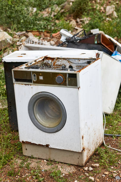 istock House appliance garbage. Waste management. Environment pollution. Recycling 1053362780