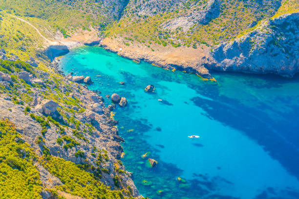 istock Cala Figuera bay at Mallorca, Spain 1053366092