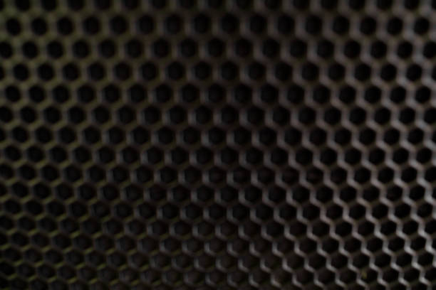 istock Black steel texture background. High quality Abstract black metallic wallpaper. 1053373138
