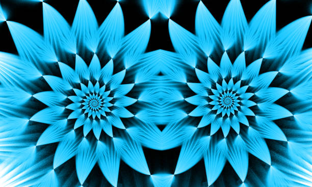 istock Abstract wallpaper. Abstract fractal. Fractal art background for creative design. Decoration for wallpaper desktop, poster, cover booklet, card. Psychedelic. Print for clothes, t-shirt. 1053376310
