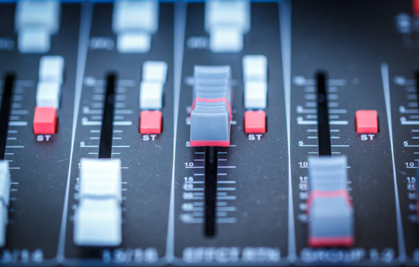 istock Sound mixer useful for various music 1053377126