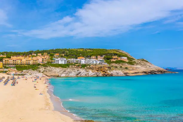 Cala Mesquida beach on Mallorca, Spain