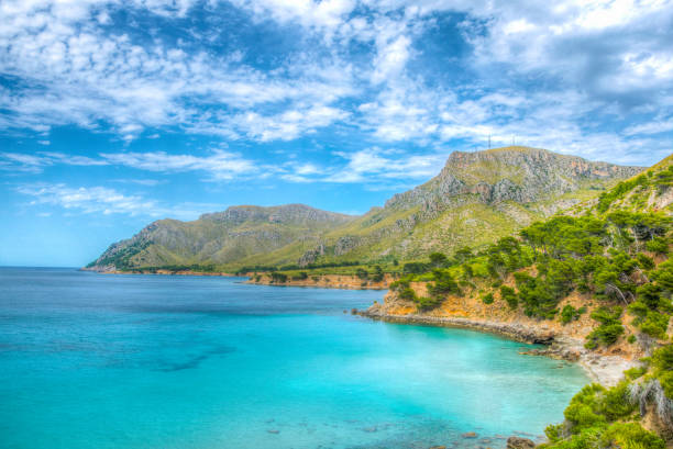 istock Cap Farrutx at Mallorca, Spain 1053387460