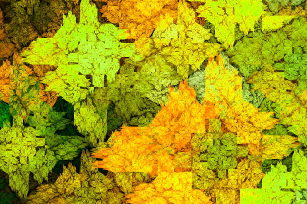 istock Fantasy colorful chaotic fractal texture. 1053387880