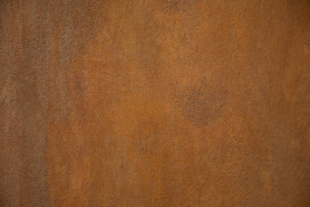 fondo de textura oxidada - rusty metal textured rust fotografías e imágenes de stock