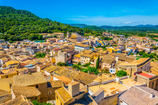 istock Aerial view of Capdepera town, Mallorca, Spain 1053395714