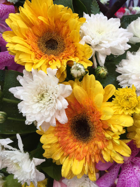 istock Beautiful flower arrangement decoration 1053396410