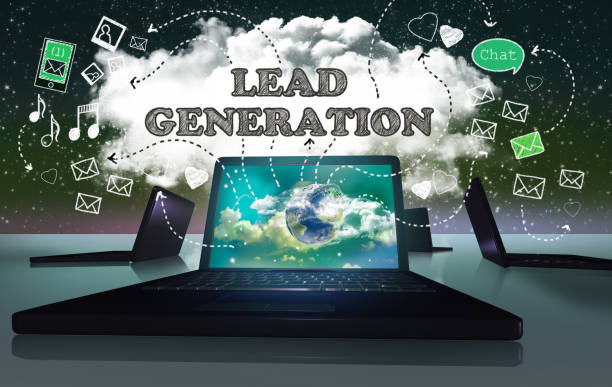 Lead Generation 3D Illustration stock photo