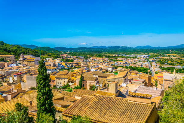 istock Aerial view of Capdepera town, Mallorca, Spain 1053401072