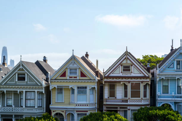 istock Painted ladies in San Francisco 1053401196