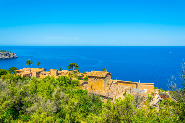 istock Aerial view of Llucalcari, Mallorca, Spain 1053401608