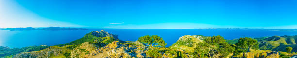 istock Victoria peninsula separating alcudia and pollenca bays at Mallorca, Spain 1053412126