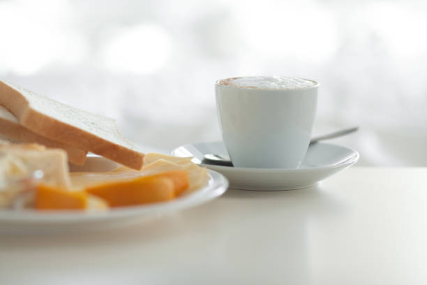 istock Breakfast in bed in hotel room. Accommodation. 1053414912