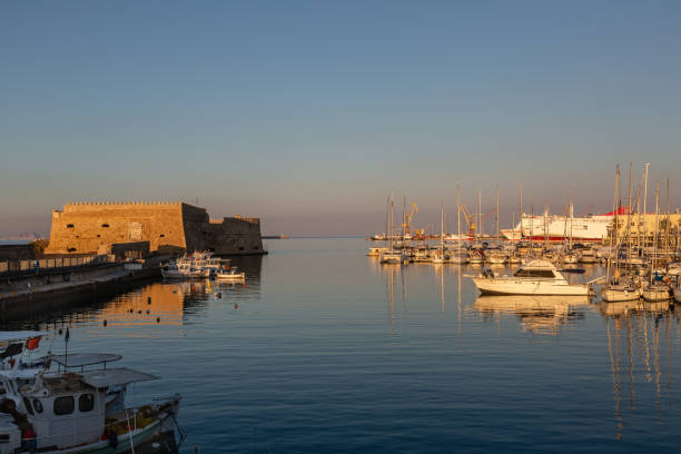 istock Fortress rocca al mare, Iraklio, Crete, Greece 1053414974