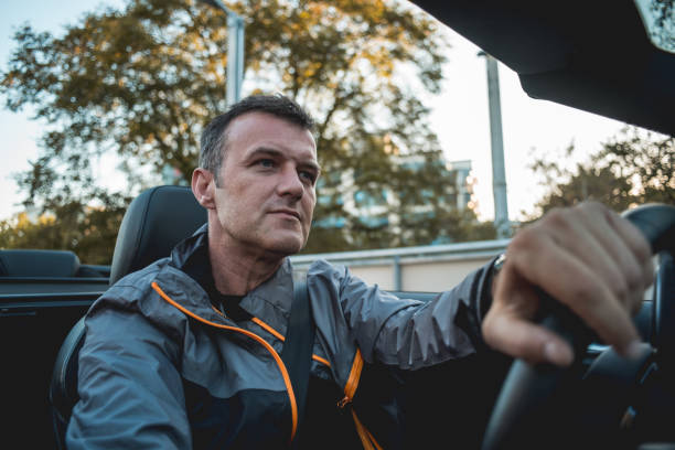 istock Driving in the convertible 1053417554