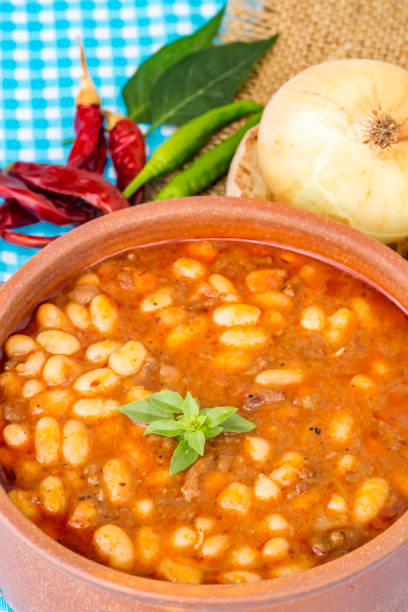 istock Traditional delicious Turkish foods; dried bean (kuru fasulye) 1053417624