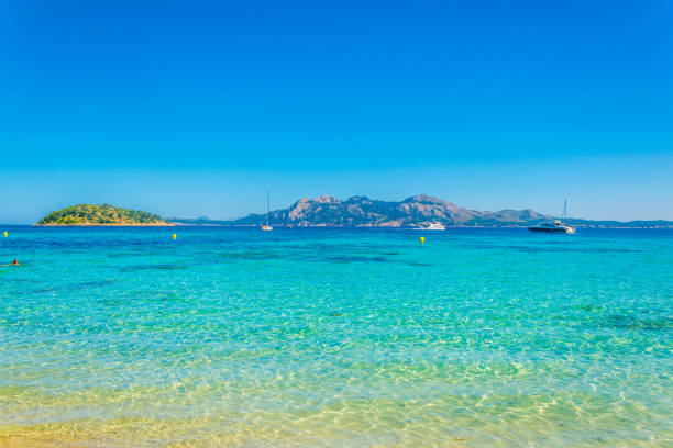 istock Turquoise water at Playa de Formentor, Mallorca, Spain 1053420200