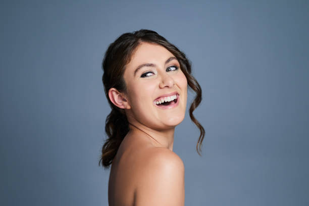 istock Natural beauty and a toothy smile 1053424632