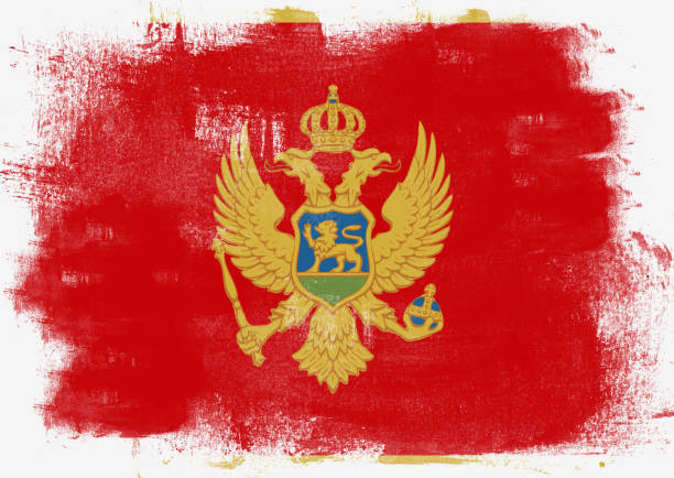 istock Flag of Montenegro 1053426764