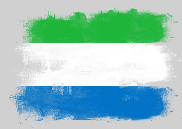 istock Flag of Sierra Leone 1053427466