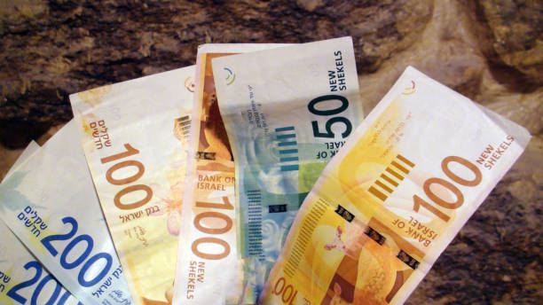 istock Israeli New Shekels Notes View In Jerusalem. Israel 1053441270