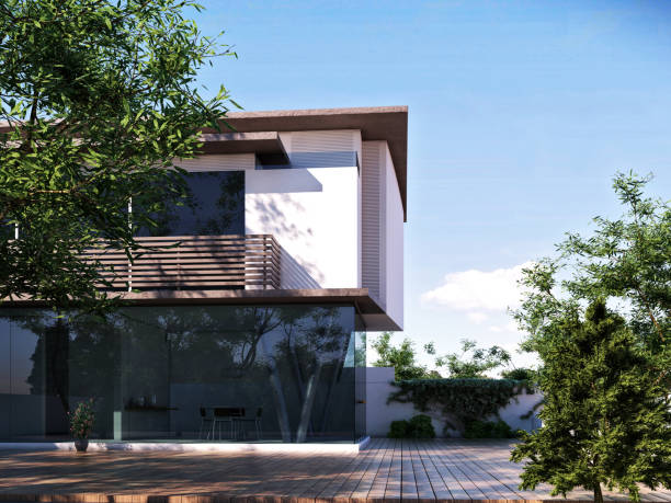 istock 3d render of modern building exterior 1053443866