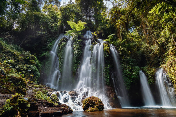 istock Banyu Wana Amertha Spray Waterfall, Bali. 1053444776