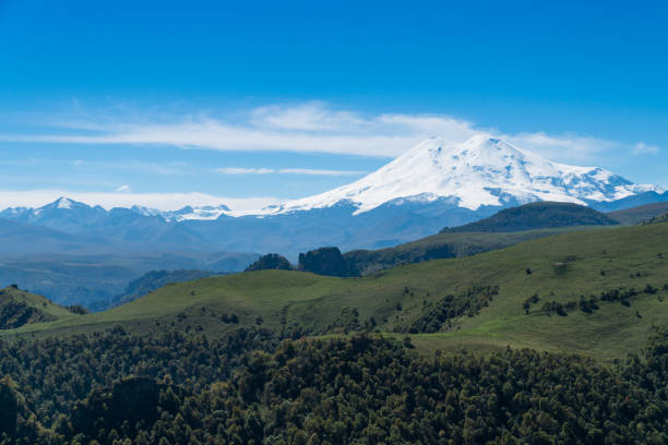 istock Landscape view of Caucasus mountains 1053453316