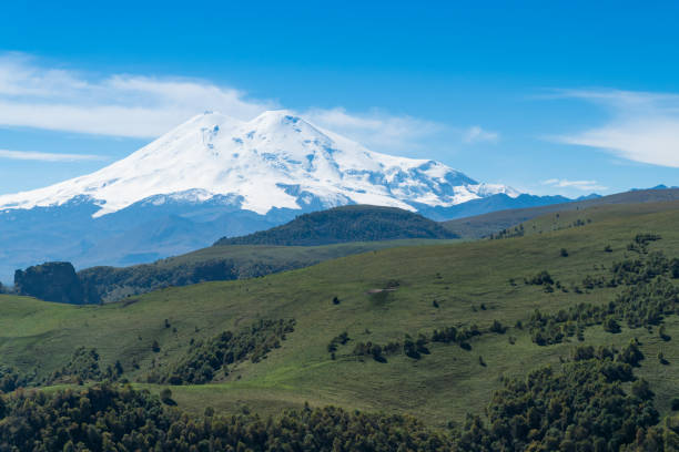 istock Landscape view of Caucasus mountains 1053453358
