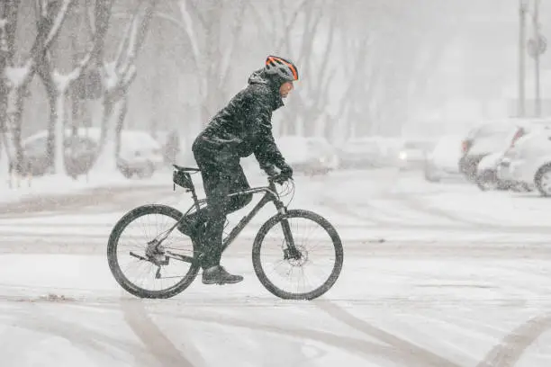 Photo of Bicycle on the snow