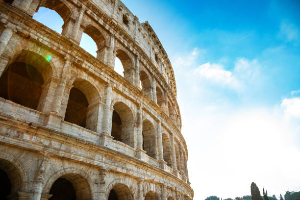 istock Coliseum in Rome Close Up 1053458350