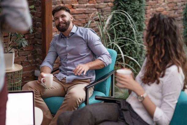 istock Young people working outdoors 1053479970