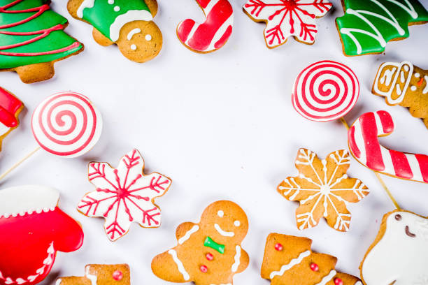 istock Christmas gingerbread cookies 1053484844