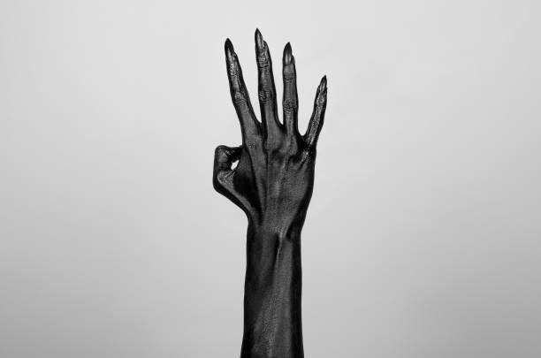 istock Black hand of death 1053485478