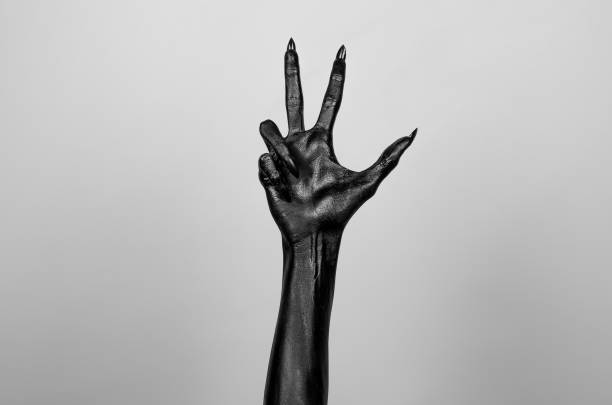 istock Black hand of death 1053485662